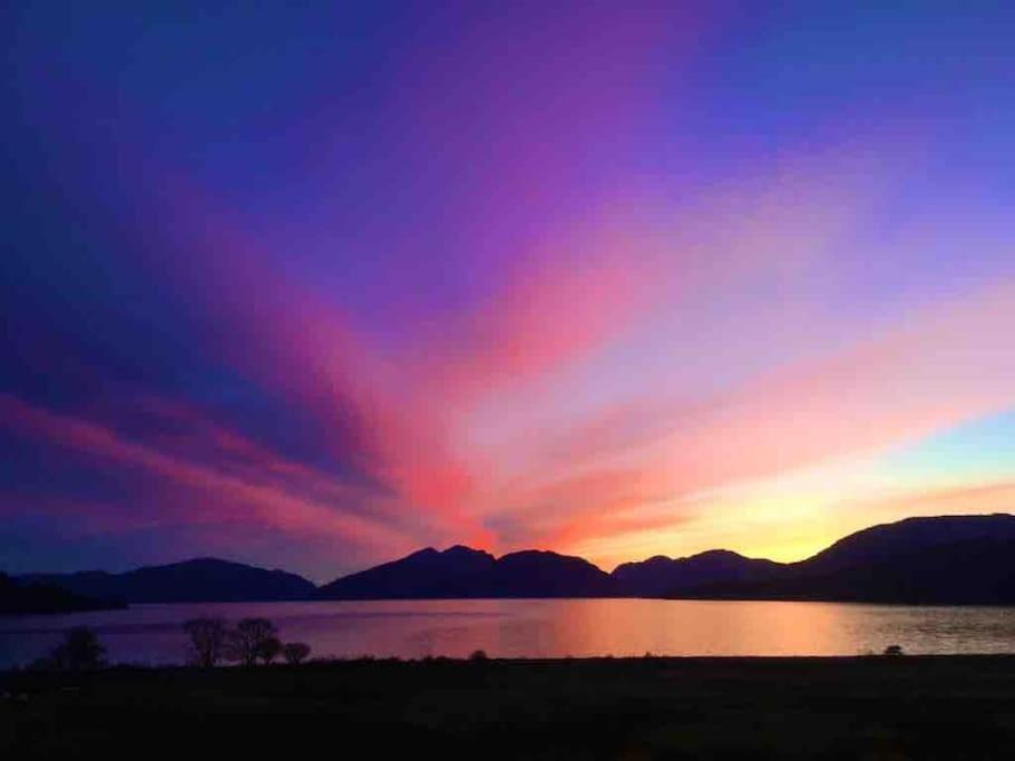 The Fox'S Den, Luxury Cosy Mini Lodge, Highlands North Ballachulish Bagian luar foto