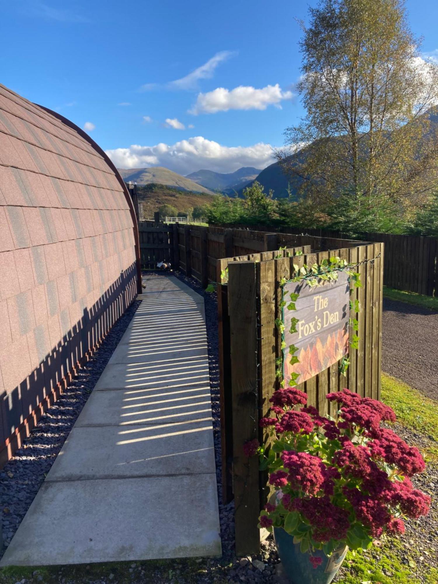 The Fox'S Den, Luxury Cosy Mini Lodge, Highlands North Ballachulish Bagian luar foto